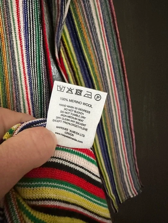 Marques Almeida Striped Merino Sweater M - Picture 7 of 7